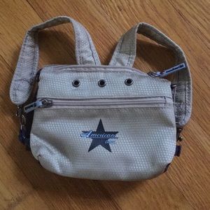 American Girl Reversible Backpack / Messenger Bag